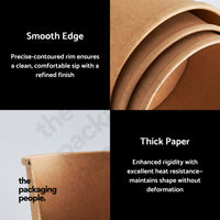 1000ML KRAFT RECTANGLE ECOBOWL | KRAFT RECTANGLE PAPER BOWL | EBRB-1000 | 300 PCS/CTN