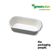 700ML BAGASSE COMPOSTTRAY BASE | 700ML BAGASSE BENTO BASE | BNB-700-B | 500 PCS/CTN