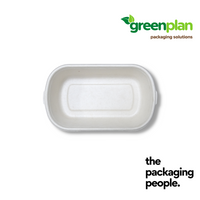 700ML BAGASSE COMPOSTTRAY BASE | 700ML BAGASSE BENTO BASE | BNB-700-B | 500 PCS/CTN