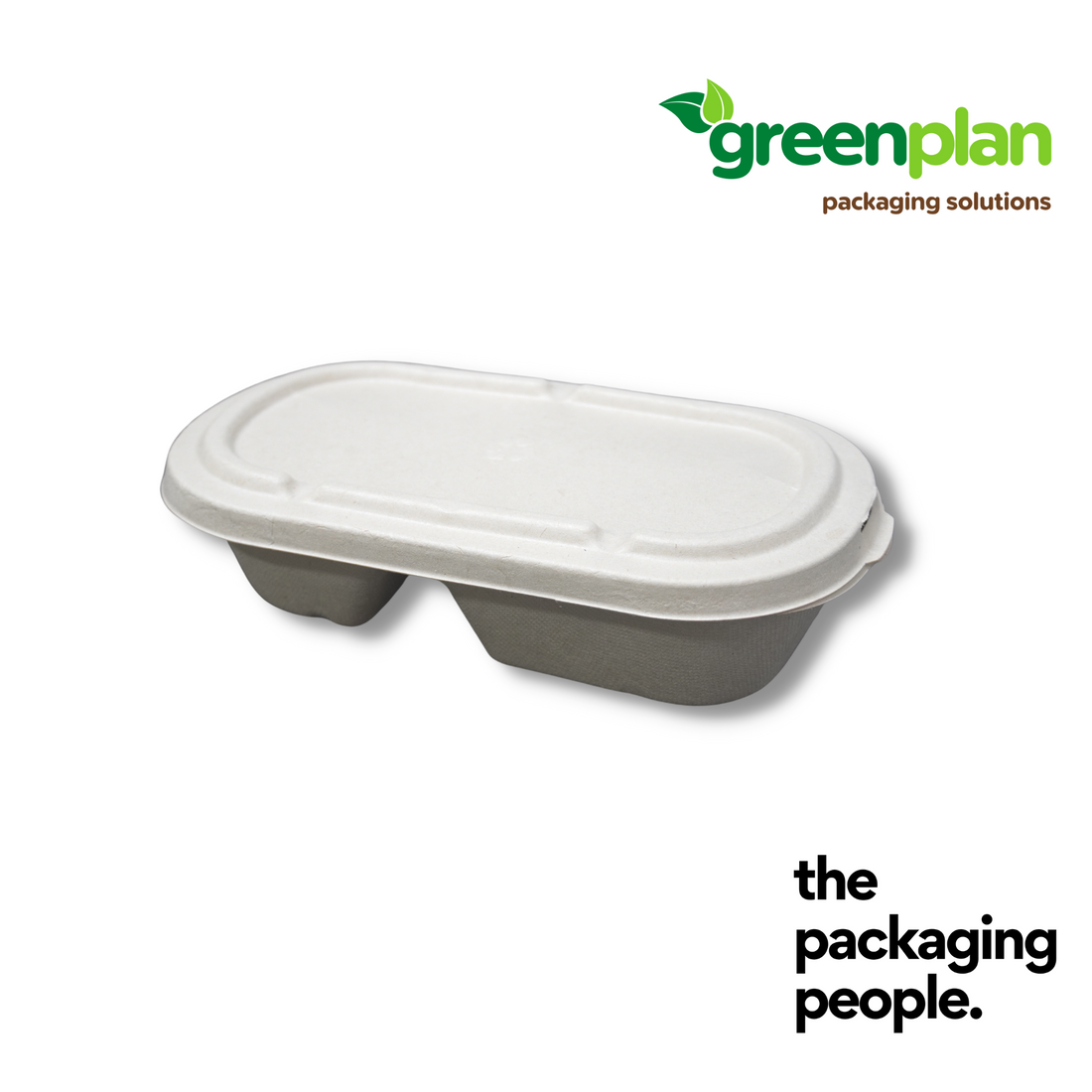 850/1000ML BAGASSE COMPOSTTRAY LID | 850/1000ML BAGASSE BENTO LID (500PCS/CTN) | BNL-850/1000-B