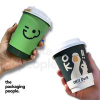 CUSTOM PRINTED DOUBLE WALL CUPS | CUSTOM PRINTED HOT CUPS | MOQ FROM 30,000 PCS