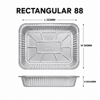 LACY'S PREMIUM QUALITY - ALUMINUM TRAY AND LID| ALUMINUM FOOD TRAY FOR BAKING | HEAT-RESISTANT & DURABLE