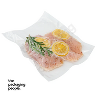 HIGH CLARITY VACUUM POUCH WITH TEAR NOTCH 285MM X 350MM X 80UM (PA/PE) | VP2835 | 1000 PCS/CTN