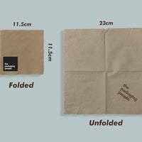 THEPEOPLE 2-PLY CUSTOM COCKTAIL NAPKINS (MOQ 20 CARTONS) | ENVIRONMENTALLY FRIENDLY, FULLY EMBOSSED NAPKINS | 120,000 PCS