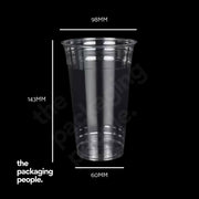 20OZ PET CUP | 20OZ PET COLD DRINK CUP | ECCB-20 | 1000 PCS/CTN