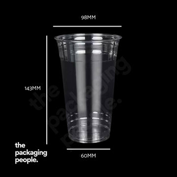20OZ PET CUP | 20OZ PET COLD DRINK CUP | ECCB-20 | 1000 PCS/CTN
