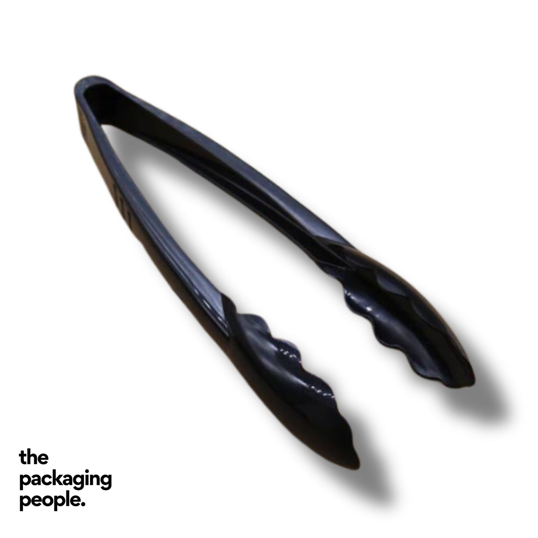 DISPOSABLE SERVING TONGS - BLACK | DTB-PP | 100 PCS/CTN