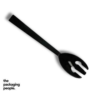 DISPOSABLE SERVING FORK - BLACK | DFB-PP | 100 PCS/CTN