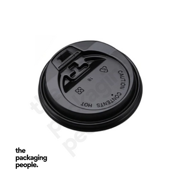90MM BLACK ECOCUP / HOTCUP LID | ECHL-90-B | 1,000 PCS/CTN