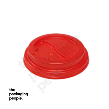 90MM RED ECOCUP / HOTCUP LID | ECHL-90-R | 1,000 PCS/CTN