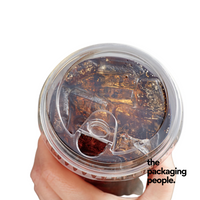 12/14/16oz PET Cold EcoCup Sipper Lid 98mm | PET Cold Cup Sipper Lid- 1000Pcs/Ctn