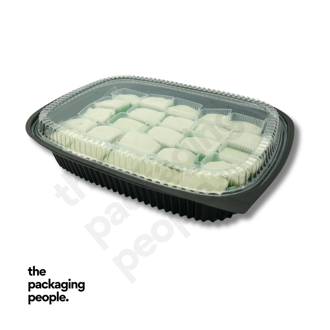 ROUNDED RECTANGLE CATERING PLATTER TRAY | BX-379 | CATERING TRAY | 100 PCS