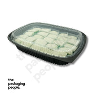 ROUNDED RECTANGLE CATERING PLATTER TRAY | BX-379 | CATERING TRAY | 100 PCS