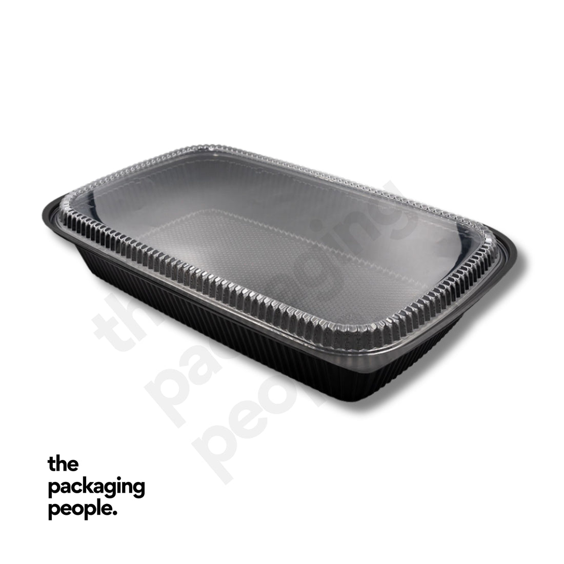 ROUNDED RECTANGLE CATERING PLATTER TRAY | BX-389 | CATERING TRAY | 50 PCS