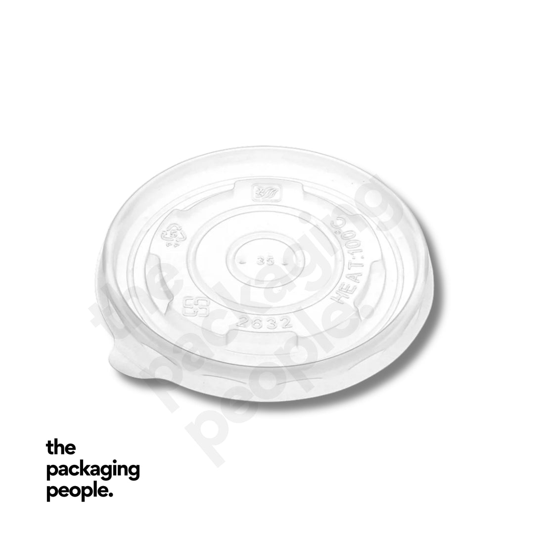 90MM PP LID FOR ECOTUB CONTAINERS | ETL-90-PP | 500 PCS/CTN