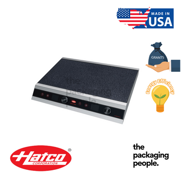 Hatco IRNG-PC2S Rapide Cuisine® Countertop High-Powered/Heavy-Duty Dual Side-to-Side Induction Range