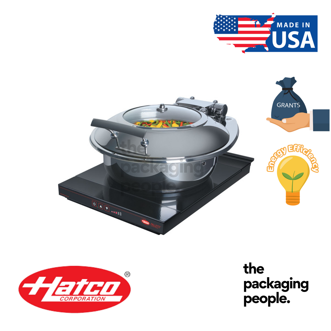 HATCO IWRM-C1 PALLETTI® COUNTERTOP INDUCTION WARMER | COMMERCIAL COUNTERTOP INDUCTION FOOD WARMER |