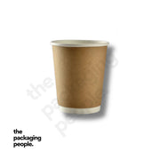 8OZ DOUBLE WALL HOT CUP- KRAFT | ECDW-8-K | 500 PCS/CTN