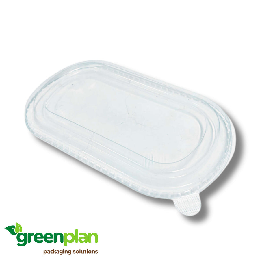 700ML PET COMPOSTTRAY LID | 700ML PET BENTO LID | BNL-700-PET | 500 PCS/CTN