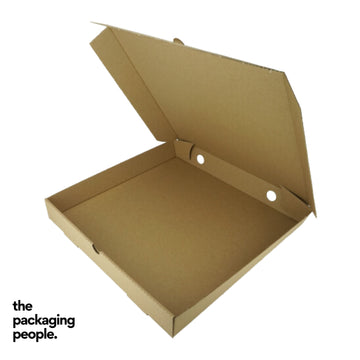 PIZZA ECOBOX | 12"X12"X1.75" CORRUGATED PIZZA BOX | EB-P-1212-175 | 50 PCS/PKT