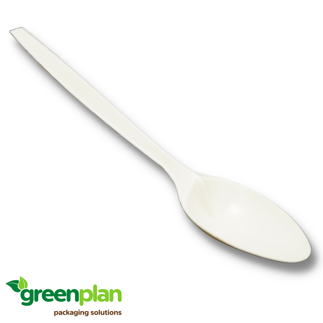 18CM / 7" CORNSTARCH ECOSPOON | S-18-C | 1,000 PCS/CTN