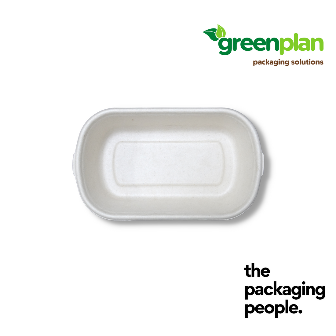 700ML BAGASSE COMPOSTTRAY BASE | 700ML SUGARCANE BAGASSE BENTO BASE | BNB-700-B | 500 PCS/CTN