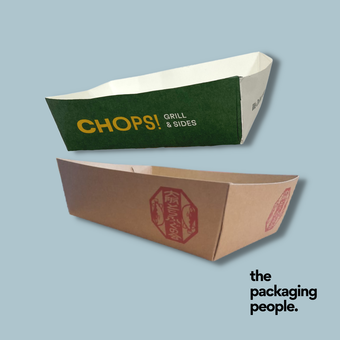 CUSTOM PRINTED FOOD TRAYS | SUSTAINABLE PRINTED FOOD TRAYS | MOQ FROM 5,000 PCS