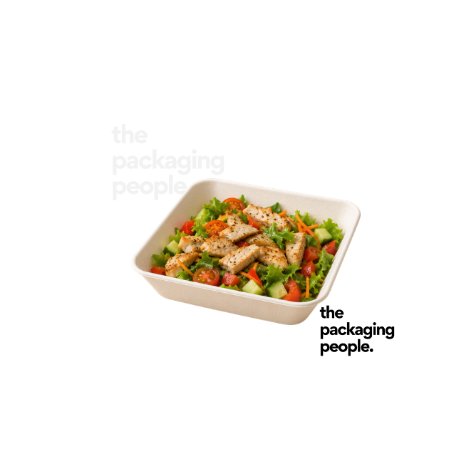PREMIUM BAGASSE CANAPE | SQUARE BAGASSE CANAPE | 50PCS/PKT | 20PKT/CTN