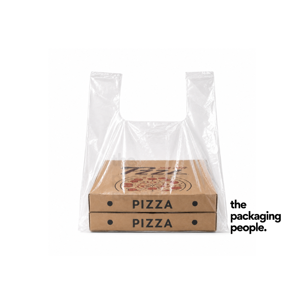 20" TRANSLUCENT BAG FOR PIZZA BOX | 48CM (W) + 15CM x 50CM (L)