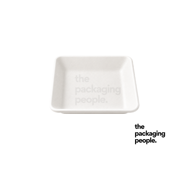 PREMIUM BAGASSE CANAPE | SQUARE BAGASSE CANAPE | 50PCS/PKT | 20PKT/CTN