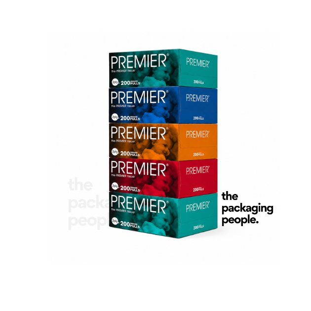 PREMIER FACIAL TISSUE BOX | 200&