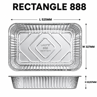 LACY'S PREMIUM QUALITY - ALUMINUM TRAY AND LID| ALUMINUM FOOD TRAY FOR BAKING | HEAT-RESISTANT & DURABLE