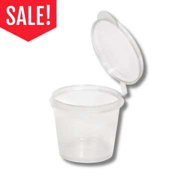 1OZ SAUCE CUP WITH LID | SC-10-PP | 2000 PCS/CTN