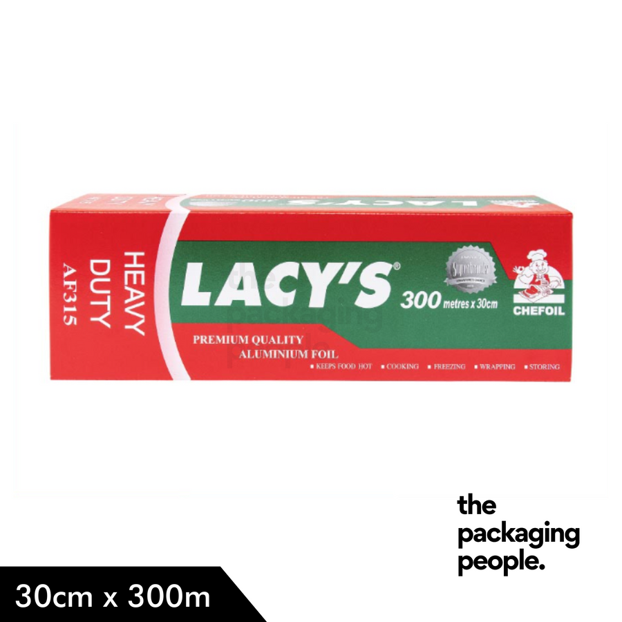 LACY'S CHEFFOIL - PREMIUM QUALITY ALUMINUM FOIL | DURABLE AND VERSATILE COOKING FOIL |