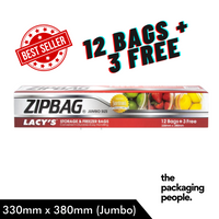 Lacy's ZipBag / Storage Bag / Freezer Bag / Resealable Bag