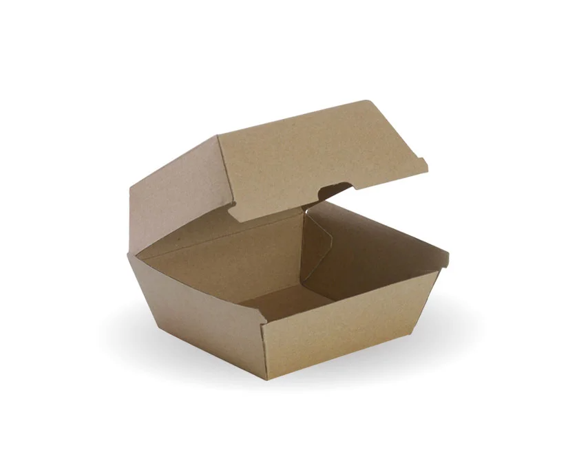 BURGER ECOBOX KRAFT BURGER BOX | EB-BURG | 250 PCS/CTN